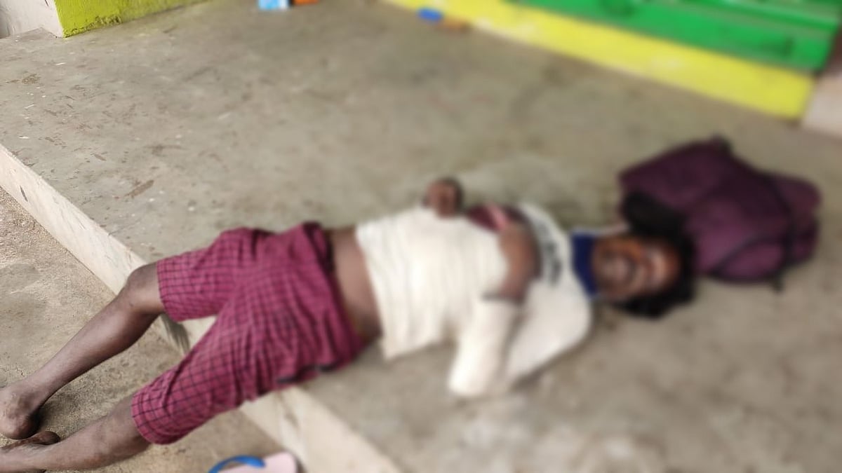 ‘சாலையில் செல்லும்போது சுருண்டு விழுந்த வடமாநில இளைஞர்’ - பட்டினிக் கொடுமையால் உயிரிழந்த சோகம்!