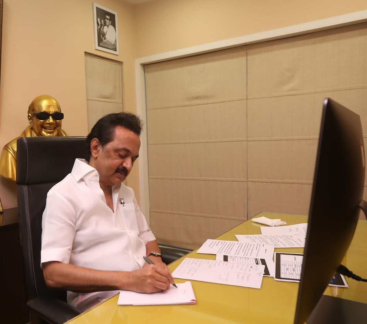 “களத்தில் காலமெல்லாம் துணையிருப்பேன் உங்களில் ஒருவனாக!” - மு.க.ஸ்டாலின் நெகிழ்ச்சிக் கடிதம்!