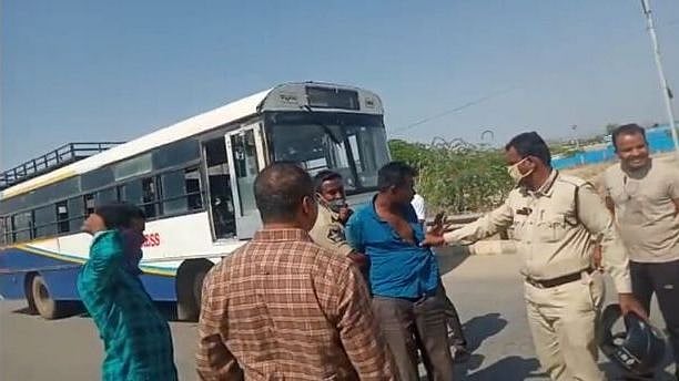 சொந்த ஊருக்கு செல்ல அரசு பேருந்தை திருடிய இளைஞர் - ஆந்திர போலிஸிடம் சிக்கிய பரிதாபம்!