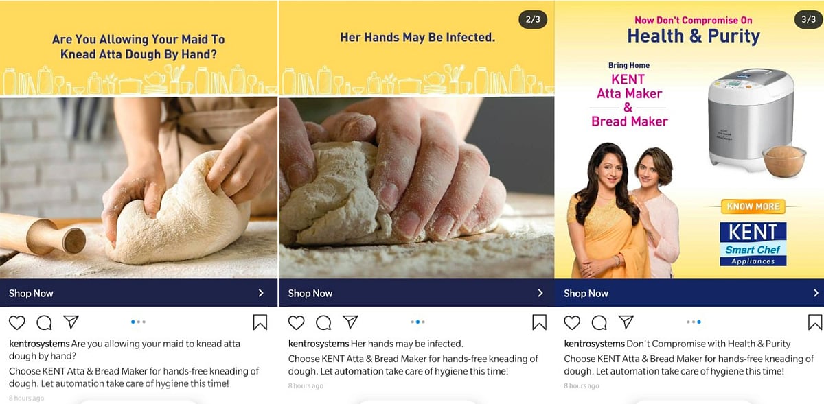 “வீட்டு வேலை செய்வோரை இழிவுபடுத்தும் விளம்பரம்” - கடும் எதிர்ப்பைத் தொடர்ந்து மன்னிப்பு கேட்ட ‘கென்ட்’!