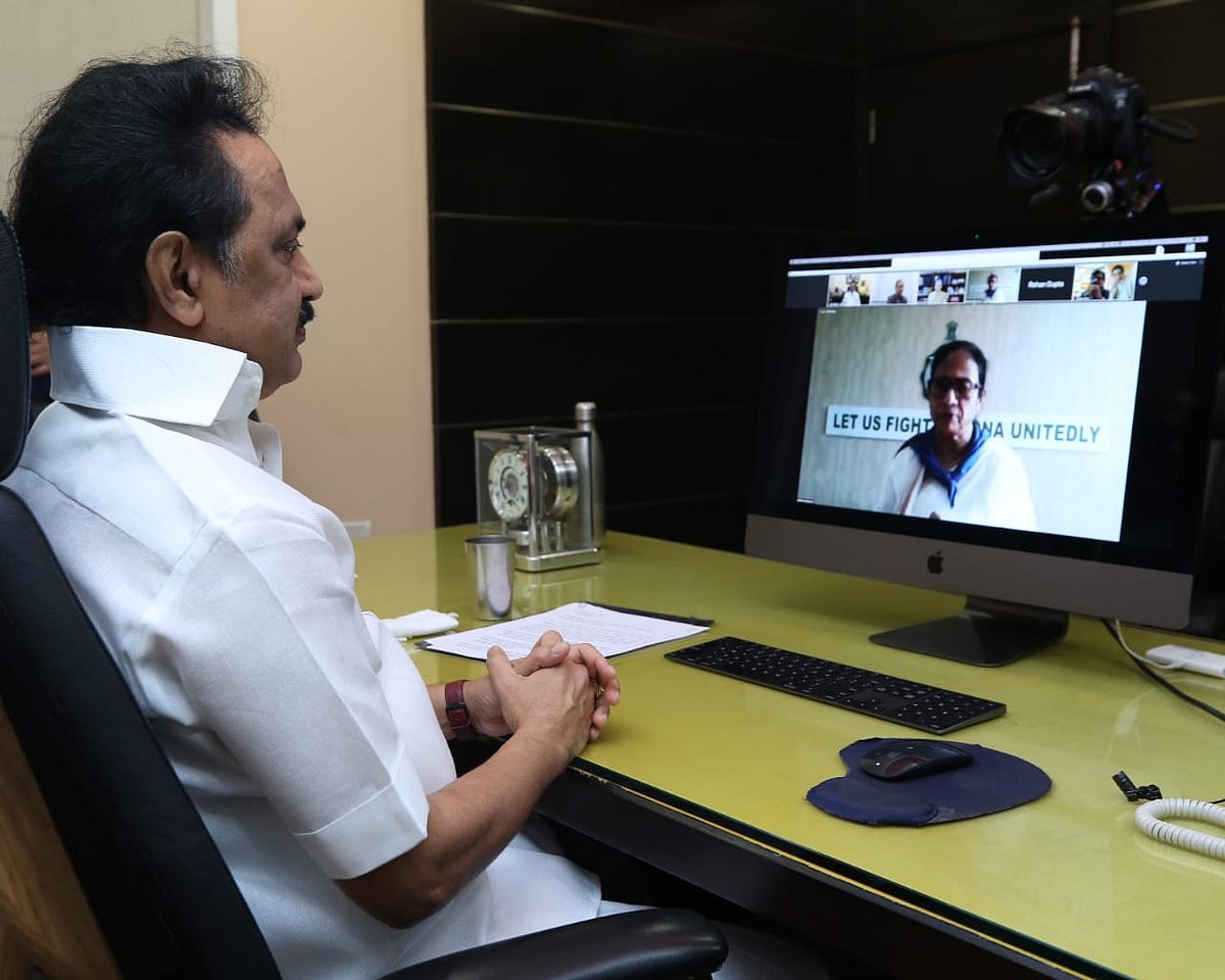 “அனைத்து தரப்பினரையும் உள்ளடக்கிய திட்டம் தேவை”- எதிர்க்கட்சிகள் கூட்டத்தில் முன்மொழிந்தார் மு.க.ஸ்டாலின்