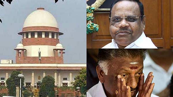 ஓபிஎஸ் உள்ளிட்ட 11 பேருக்கு எதிராக நடவடிக்கை எடுக்காத சபாநாயகர்: இன்று விசாரணைக்கு வருகிறது தி.மு.க. மனு!