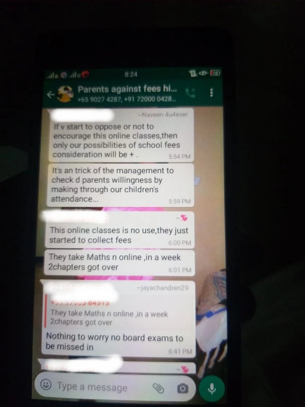 “பெற்றோர்கள் வாட்ஸ் ஆப் குழு தொடங்கியதால் மாணவர்கள் பள்ளியில் இருந்து நீக்கம்”: கோவை பி.எஸ்.பி.பி அடாவடி!
