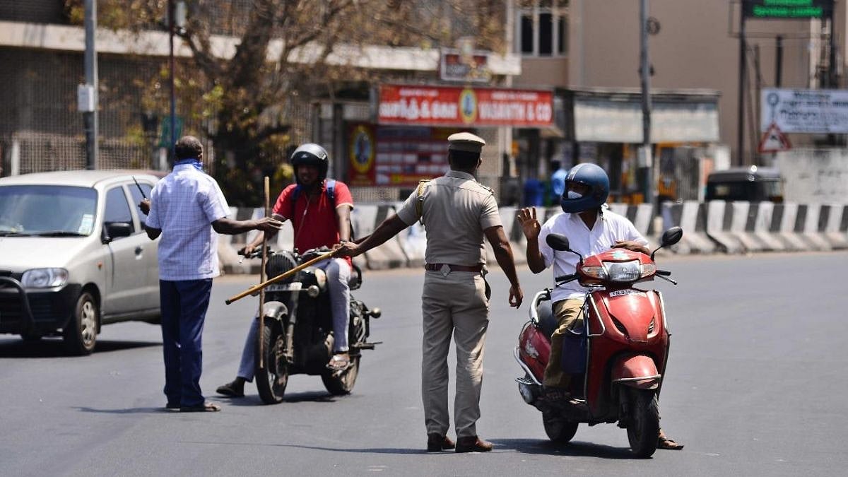 “இன்று வீட்டை விட்டு வெளியே வந்தாலே கைது?” - அதிதீவிர ஊரடங்கால் கெடுபிடி காட்டும் சென்னை போலிஸ்!