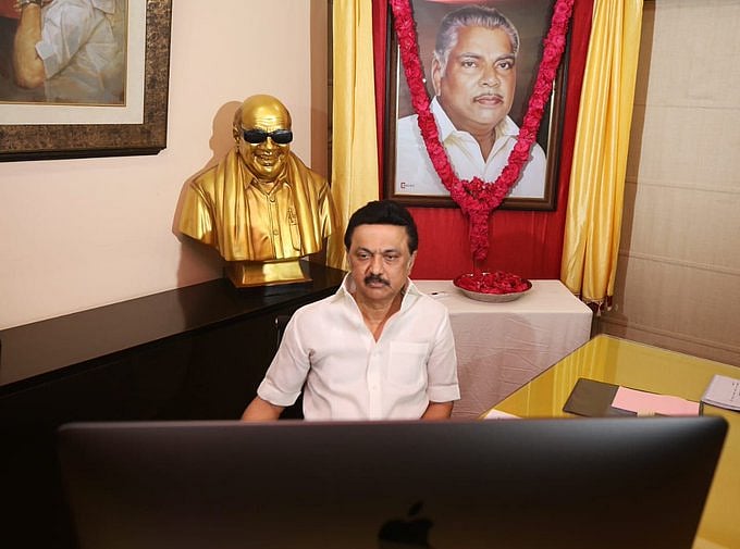 “கலைஞரையும், பேராசிரியரையும் சட்டமன்றத்துக்கு அனுப்பிவைக்க உழைத்தவர் எல்.பலராமன்”- மு.க.ஸ்டாலின் புகழுரை!