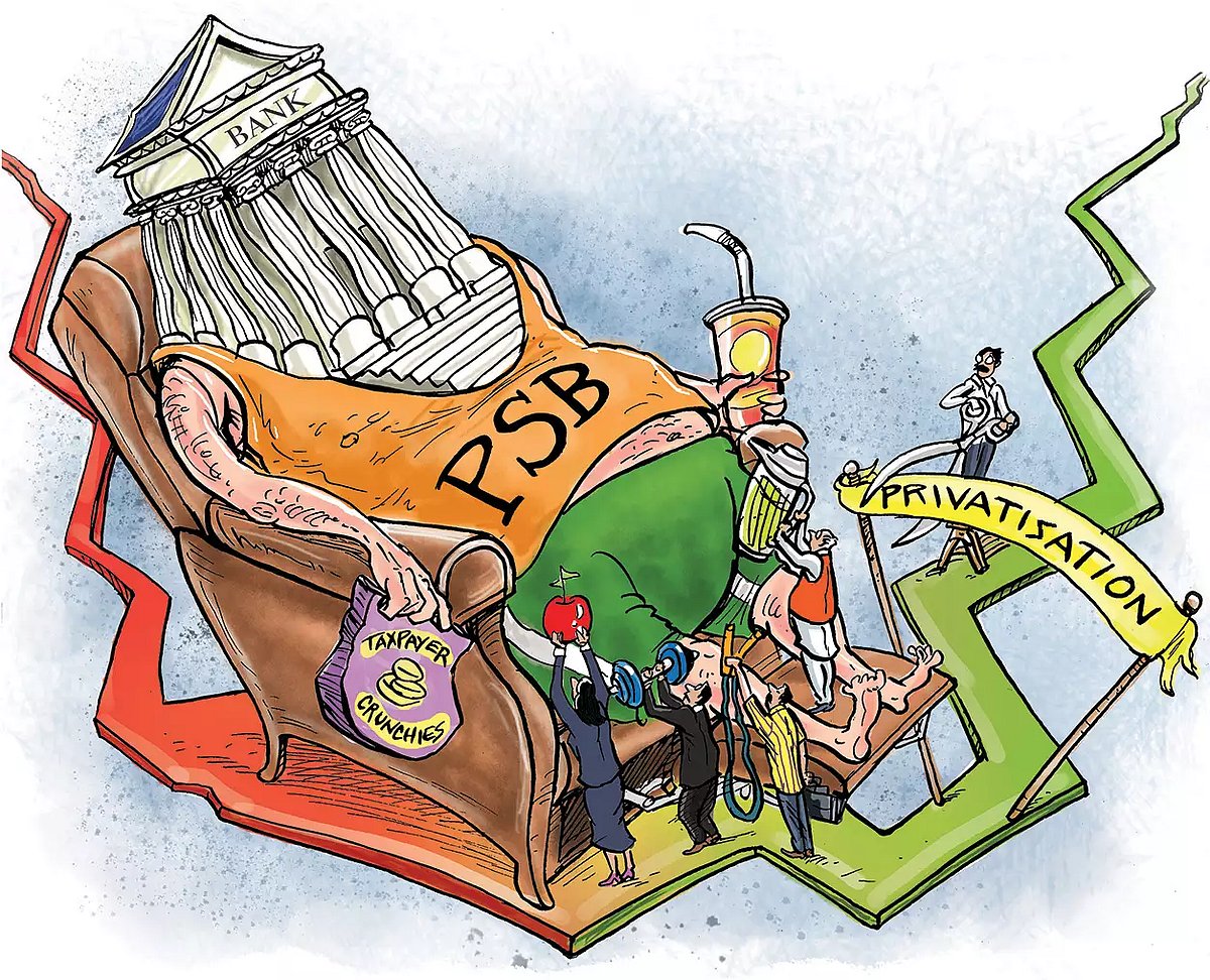 பொதுத்துறை வங்கி பங்குகளை தனியாருக்கு விற்க திட்டம் - புதிய தனியார்மயக் கொள்கை உருவாக்கும் பா.ஜ.க அரசு?!