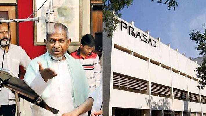 “விலைமதிப்புமிக்க பொருட்கள் சேதம்” - பிரசாத் ஸ்டூடியோ நிர்வாகம் மீது இளையராஜா போலிஸில் புகார்!