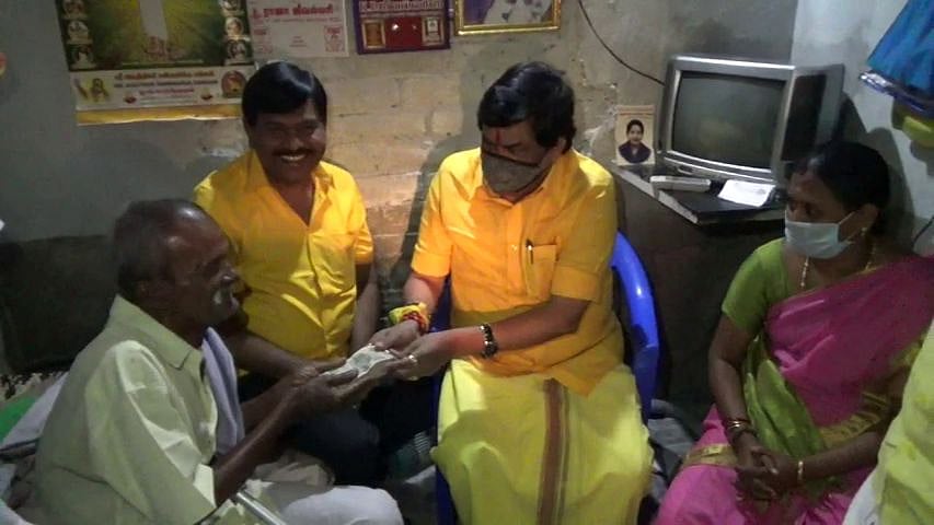 “அ.தி.மு.க கட்சி பணம் தேவையில்லை” : அமைச்சர் மூலம் பெற்ற பணத்தை திருப்பி கொடுப்பதாக அறிவித்த மிசா போராளி!