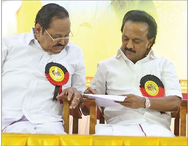 “தினமலரின் தில்லுமுல்லு எங்களிடம் எடுபடாது” : ஓரமாய் போய் விளையாட அறிவுறுத்திய துரைமுருகன் !