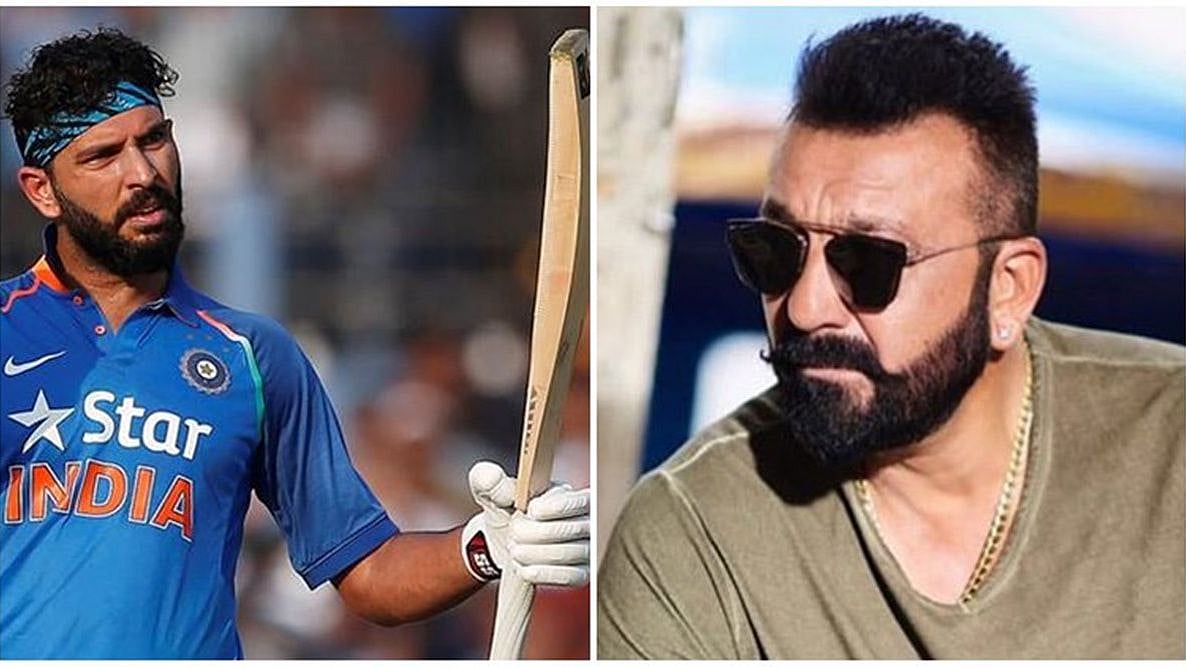 "நீங்கள் எப்போதுமே வீரன்” - சஞ்சய் தத்துக்கு நம்பிக்கை அளித்த யுவராஜ் சிங்!