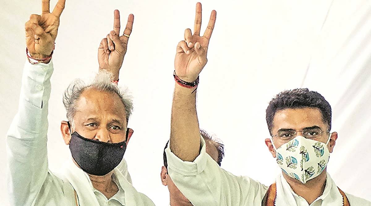 “நீங்கள் எத்தனை முயற்சிகள் செய்தாலும் ஆட்சி கவிழ அனுமதிக்கமாட்டேன்” - சட்டமன்றத்தில் அசோக் கெலாட் பேச்சு!