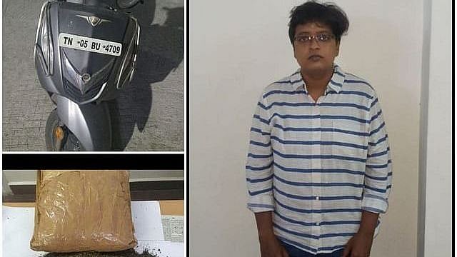 உணவு டெலிவரி செய்வது போல கஞ்சா விற்பனை செய்த பட்டாதாரி பெண்; கையும் களவுமாக சென்னையில் கைது!