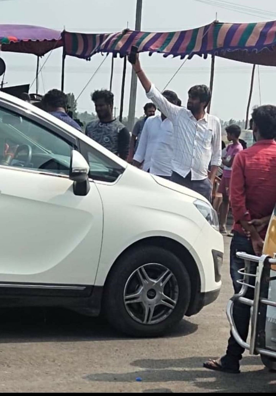 அஜித்தின் ‘வலிமை’ படப்பிடிப்பு சென்னையில் மீண்டும் தொடங்கியது... வைரலாகும் ஷூட்டிங் ஸ்பாட் புகைப்படங்கள்!