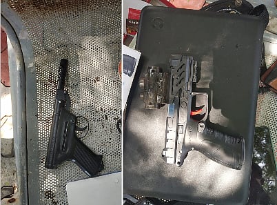 ‘மோடியின் சீக்ரெட் ஏஜென்ட், ஸ்லீப்பர் செல்’ : விமான நிலையத்தில் துப்பாக்கி நீட்டிய வாலிபர் - பதறிய போலிஸ்