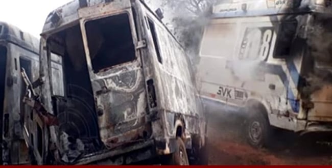 செங்கல்பட்டில் தீ பிடித்து எரிந்த 108 ஆம்புலன்ஸ்: தமிழகத்தில் தொடரும் ஆம்புலன்ஸ் விபத்து - என்ன காரணம்?