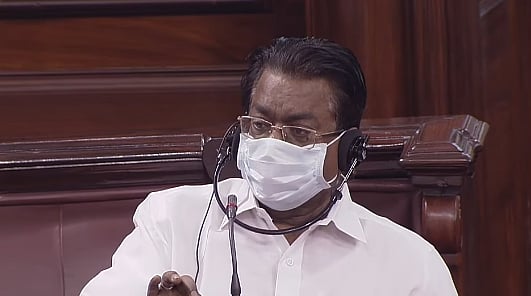 “விவசாயிகளை பெருமுதலாளிகளின் அடிமைகளாக்கவே இந்த வேளாண் மசோதா” - டி.கே.எஸ்.இளங்கோவன் பளீர் உரை!