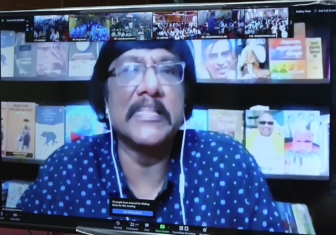 “கொள்ளைக் கூட்டத்தைக் கோட்டையை விட்டு வெளியேற்றுவோம்” - தி.மு.க முப்பெரும் விழாவில் மு.க.ஸ்டாலின் சூளுரை!