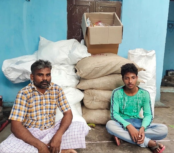 மளிகைக்கடை போர்வையில் குட்கா குடோன் : கேளம்பாக்கத்தில் மூட்டை மூட்டையாக சிக்கிய குட்கா - 2 பேர் கைது!