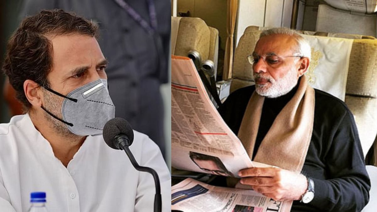 டிராக்டரில் குஷன் சீட்டை விமர்சிப்பவர்கள் மோடியின் சொகுசு விமானத்தைக் கண்டுகொள்ளாதது ஏன்?- ராகுல் கேள்வி!