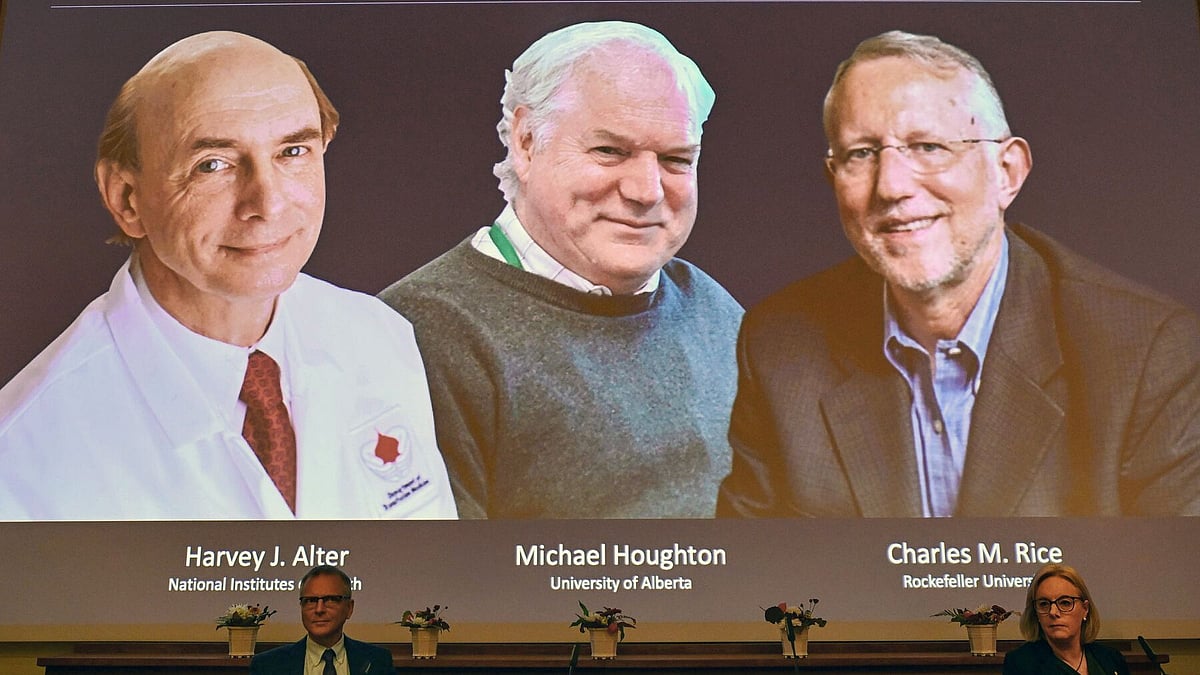 கோடிக்கணக்கான மனித உயிர்களைக் காப்பாற்றிய 3 விஞ்ஞானிகளுக்கு மருத்துவத்துக்கான நோபல் பரிசு பகிர்ந்தளிப்பு!