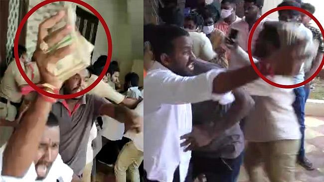 போலிஸாரிடம் இருந்து ரூ.12 லட்சத்தை கொள்ளையடித்த பா.ஜ.க தொண்டர்கள் : தெலங்கானாவில் அதிர்ச்சி சம்பவம்!