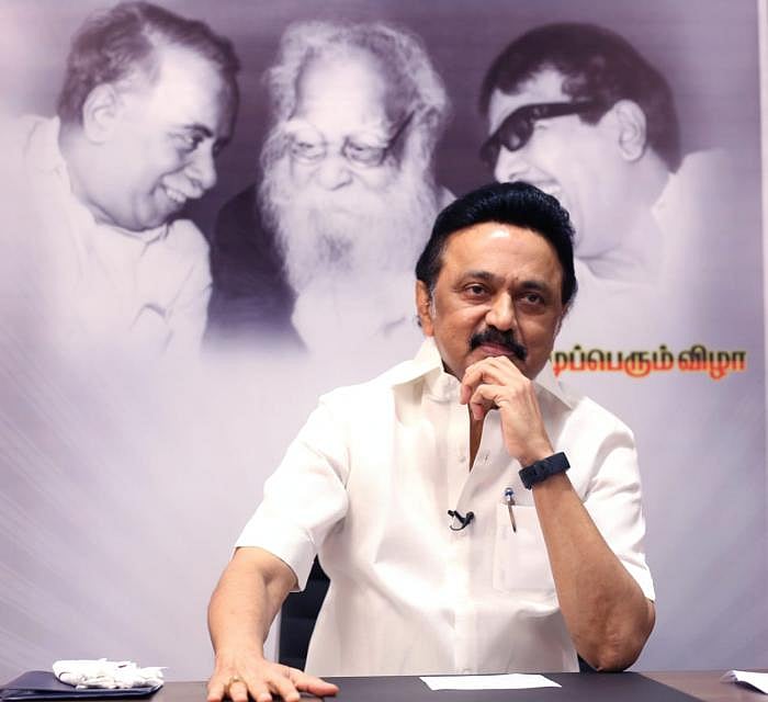 “கலெக்சன், கமிஷன், கரெப்சன்தான் எடப்பாடி ஆட்சியின் இலக்கணம்” - முப்பெரும் விழாவில் மு.க.ஸ்டாலின் விளாசல்!