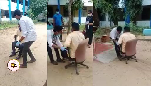 “சக்கரநாற்காலி கூட இல்லை” : UPSC தேர்வு எழுத வந்த மாற்றுத்திறனாளிக்கு தேர்வுத் துறையால் நேர்ந்த அவலம்!