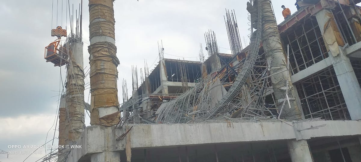 “மருத்துவக் கல்லூரி கட்டிடம் இடிந்த விவகாரம் : அரசு உண்மையை மூடி மறைக்கிறது” : நாமக்கல் MP குற்றச்சாட்டு!