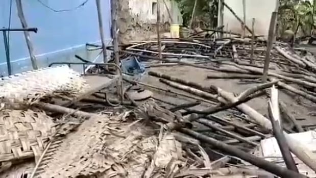 “தீ விபத்தில் நாசமான குடிசைகள்: வீடிழந்தவர்களுக்கு உதவிக்கரம் நீட்டிய தி.மு.க” - நெகிழ்ச்சி சம்பவம்!