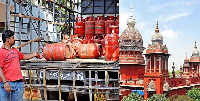 கூடுதல் கட்டணம் வசூலிக்கும் கேஸ் ஏஜென்சிகள் : அறிக்கை கேட்டு எண்ணெய் நிறுவனங்களுக்கு ஐகோர்ட் நோட்டீஸ்!