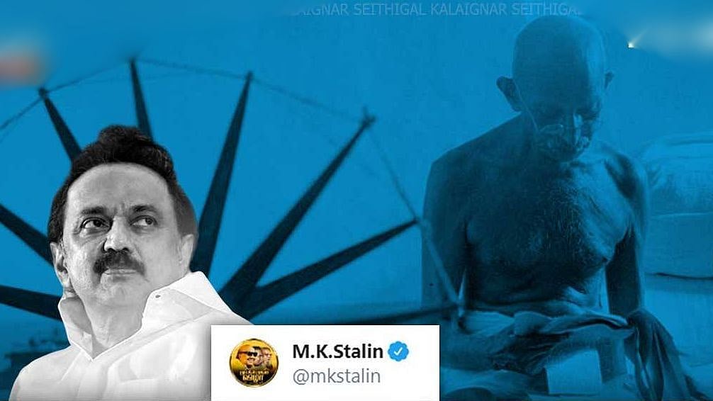 “தேசத்தந்தை மகாத்மா காந்தி விரும்பிய அனைவருக்குமான நாடு அமைக்கப் போராடுவோம்”: மு.க.ஸ்டாலின் வாழ்த்து !