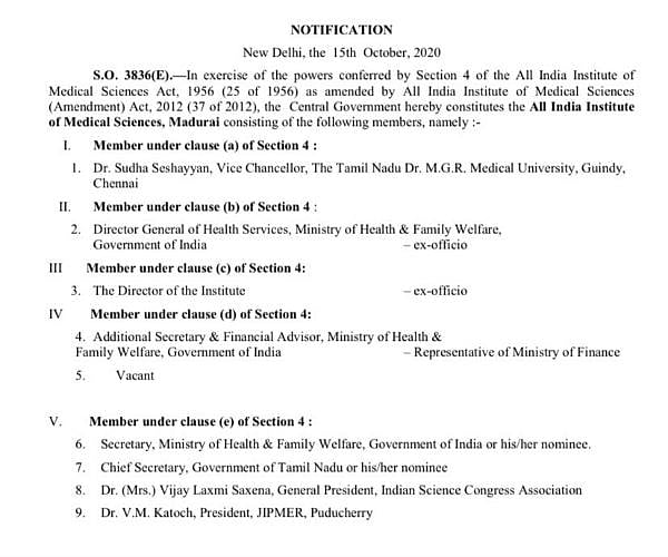 பெண்ணிடம் இழிவாக நடந்து கொண்ட RSS நிர்வாகி எய்ம்ஸ் உறுப்பினராக நியமனம் - கொந்தளிக்கும் தமிழக MPக்கள்!