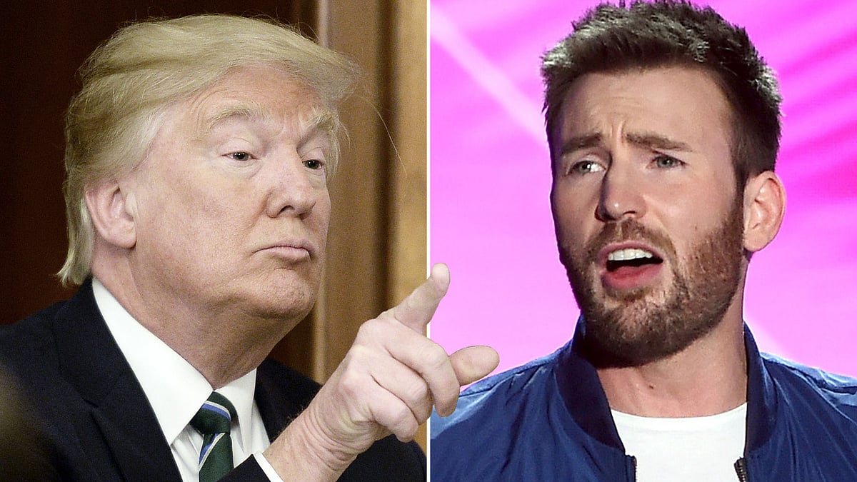 “கொரோனாவைக் கண்டு அஞ்ச வேண்டாமா?” : அதிபர் ட்ரம்ப் கருத்தால் ஆத்திரமடைந்த ‘கேப்டன் அமெரிக்கா’ !