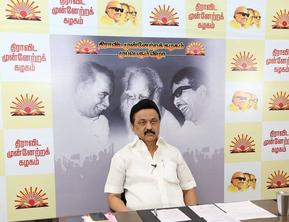 “பழனிசாமியின் ஒரே அறிக்கையில் பத்து பச்சைப்பொய்கள்...” - முப்பெரும் விழாவில் பட்டியலிட்ட மு.க.ஸ்டாலின்!