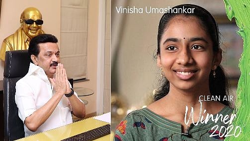 சூரியசக்தி மூலம் இயங்கும் இஸ்திரி வண்டியை கண்டுபிடித்து திருவண்ணாமலை மாணவி சாதனை- மு.க.ஸ்டாலின் வாழ்த்து!