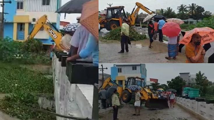 அடையாறு ஆற்றில் வெள்ளம் வந்த பின் ஆக்கிரமிப்புகள் அகற்றும் அரசு.. இதுதான் முன்னெச்சரிக்கை நடவடிக்கையா?