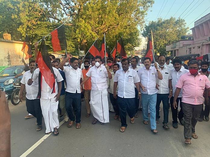 “எல்லோருக்கும் ஒரே சட்டம் தான்; அரியலூர் வரும் முதல்வருக்கு எதிர்ப்பு தெரிவிப்போம்”: தி.மு.கவினர் ஆவேசம்!