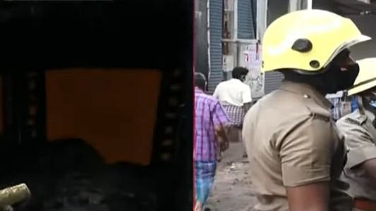 “ஜவுளிக்கடையில் பயங்கர தீ விபத்து; தீயை அணைக்கும் பணியில் ஈடுபட்ட 2 வீரர்கள் பலி”: மதுரையில் நடந்த சோகம்!