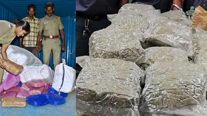தமிழகத்தில் தொடரும் கஞ்சா கலாசாரம்: மதுரையில் 300 கிலோ கஞ்சா பறிமுதல்; ஒருவர் கைது.. 6 பேருக்கு வலைவீச்சு