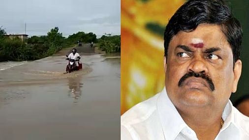 ராஜேந்திர பாலாஜி சொந்த மாவட்டத்தில் காட்டாற்று வெள்ளத்தால் தவிக்கும் கிராம மக்கள்: கண்டுகொள்ளாத அமைச்சர்!