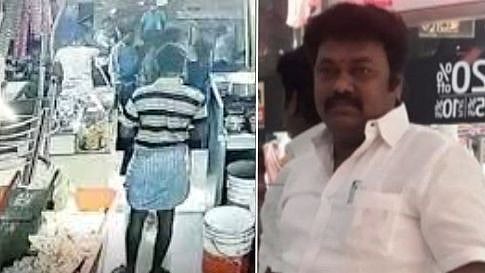 ஹோட்டல் உரிமையாளரை அடியாட்களை வைத்து தாக்கிய அ.தி.மு.க முன்னாள் கவுன்சிலர் : சிசிடிவி வீடியோ வெளியானது !