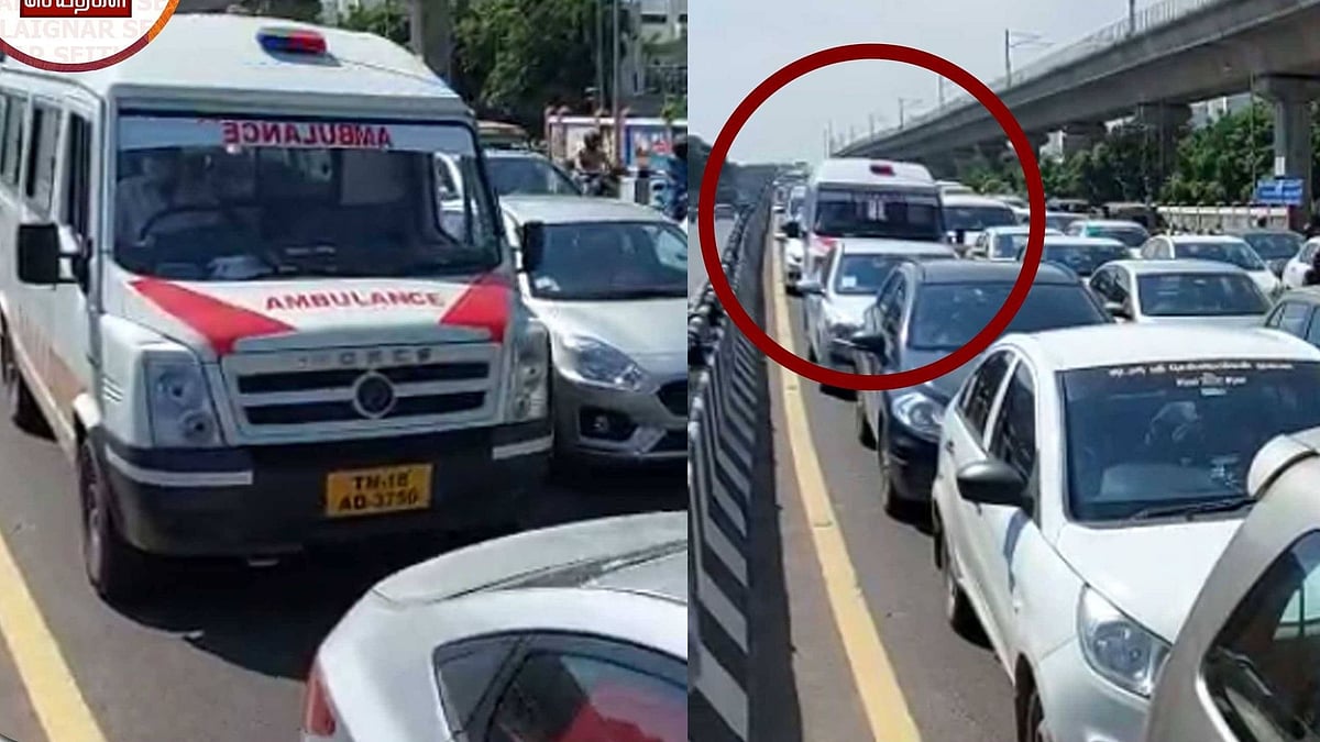 ஆம்புலன்ஸூக்கு வழியில்லை.. பல கி.மீ வரிசை கட்டிநின்ற வாகனங்கள்... அமித்ஷா வருகையால் அவதியுற்ற சென்னை!