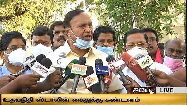 உதயநிதி ஸ்டாலின் கைதுக்கு கண்டனம்: பாஜகவுக்கு ஒரு நீதி.. திமுகவுக்கு ஒரு நீதியா?  டி.ஆர்.பாலு கேள்வி!