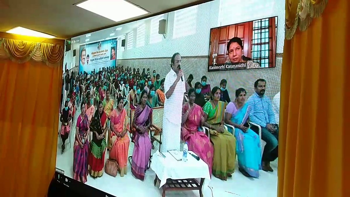 “புதிய கல்விக் கொள்கை மூலம் பெண் கல்விமுறையை பறிக்க எத்தனிக்கிறது பா.ஜ.க அரசு” - கனிமொழி சாடல்!