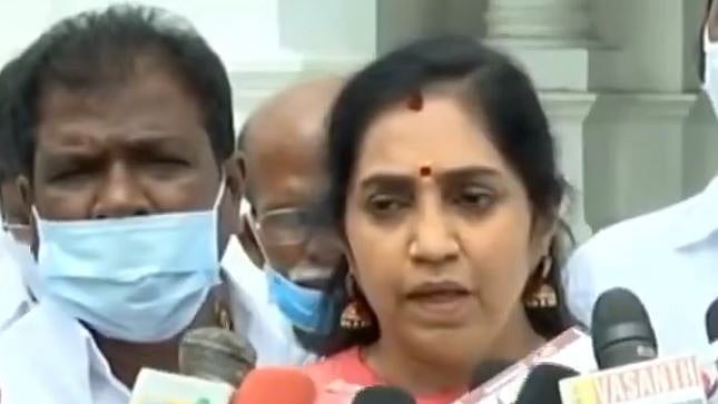 “மக்களின் கண்ணீரைத் துடைக்க வேண்டிய மாநில அரசு தூங்கிக் கொண்டிருக்கிறது” - தமிழச்சி தங்கபாண்டியன் பேட்டி!