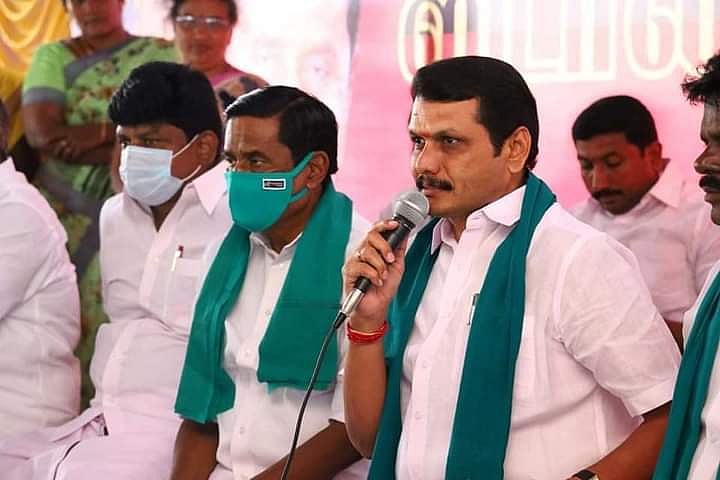 “அரசை செயல்படுத்துவது மு.க.ஸ்டாலின்; எடப்பாடி பழனிசாமி ஒரு ஜெராக்ஸ் முதல்வர்” - செந்தில்பாலாஜி MLA சாடல்!