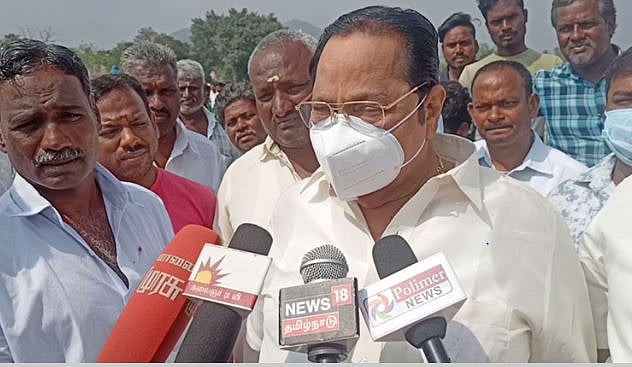 “மீண்டும் அதிமுக ஆட்சிக்கு வந்தால் இலவச மின்சார திட்டத்தை ரத்து செய்துவிடுவார்கள்” : துரைமுருகன் பேச்சு!