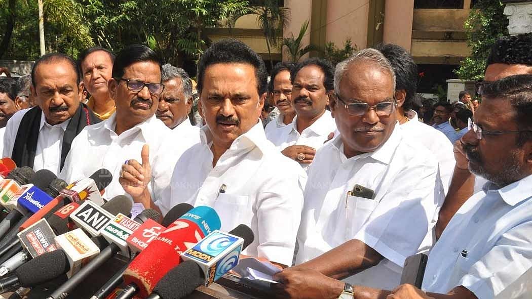 “விவசாயிகளுக்கு ஆதரவாக தி.மு.க தோழமைக் கட்சிகளின் போராட்டத்திற்கு அனுமதி மறுப்பு”: எடப்பாடி அரசு அராஜகம்!