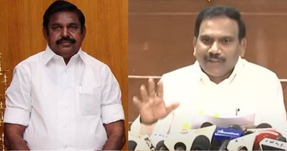 “வேனில் ஏறி ஆதாரமில்லாமல் அவதூறு பரப்பும் துப்பில்லாத முதலமைச்சர்” - எடப்பாடியை சரமாரியாக தாக்கிய ஆ.ராசா!