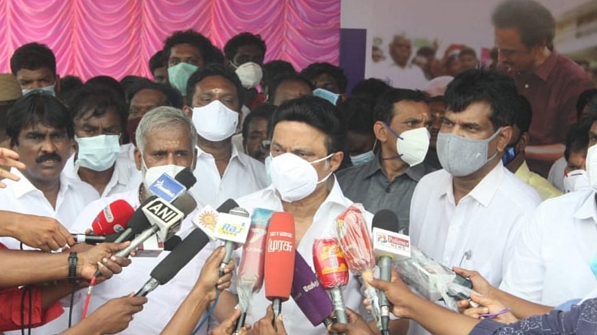 “எடப்பாடி பழனிசாமி ‘ஊழல் நாயகர்’; ராஜேந்திர பாலாஜி ஒரு பஃபூன்” - கொளத்தூரில் மு.க.ஸ்டாலின் பேட்டி!